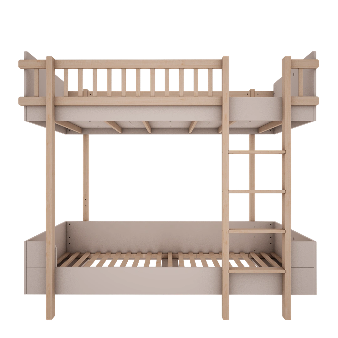 ile miejsca na lozko pietrowe dla dzieci do pokoju